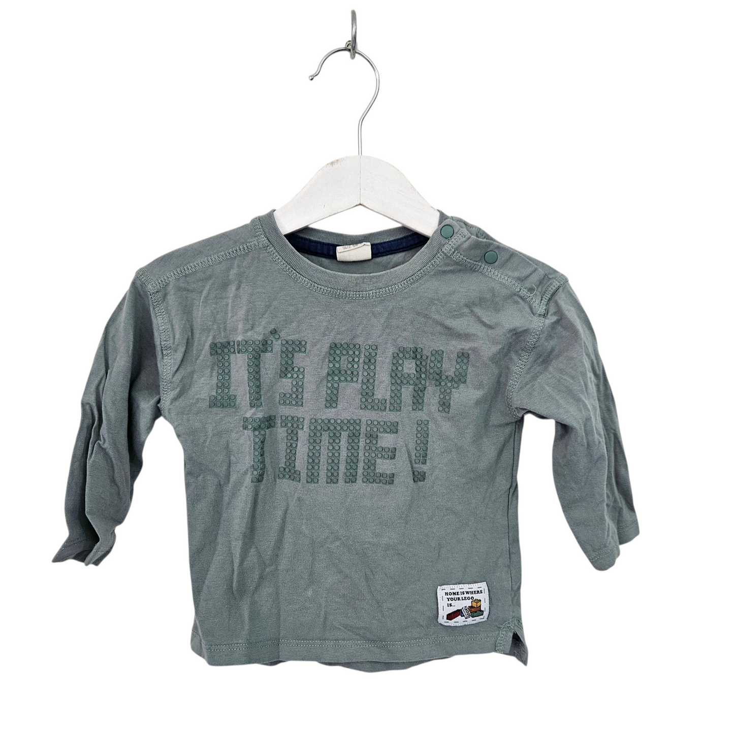 KIWI חולצה ארוכה דקה לתינוקות גיל 6-12 חודשים