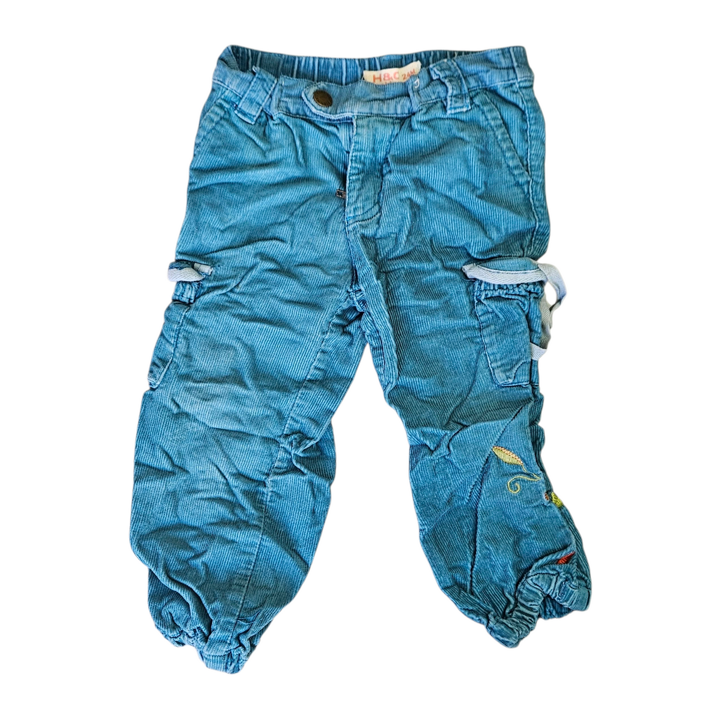 H&O מכנסי קורדרוי לילדים גיל 2