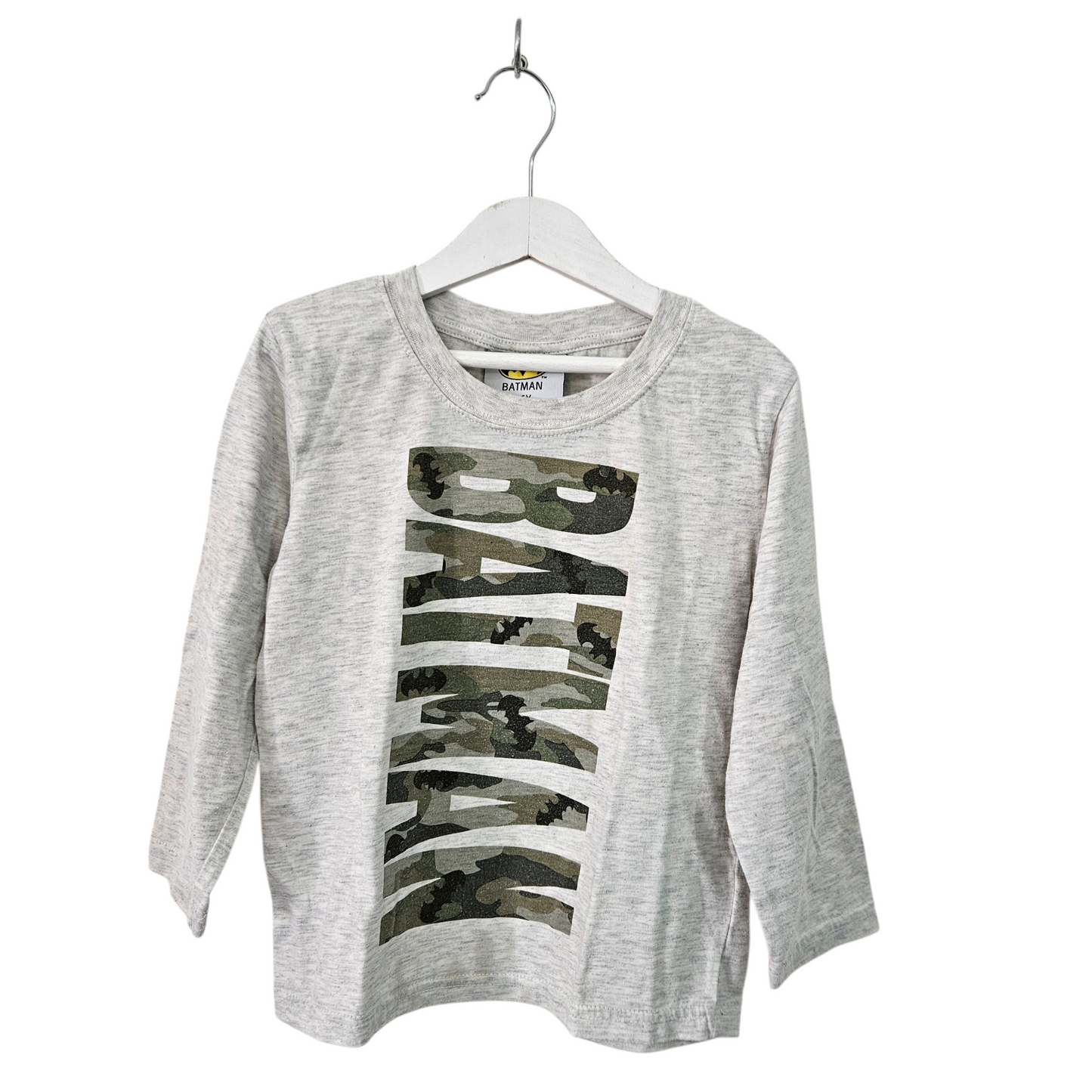 BATMAN חולצה ארוכה דקה לילדים גיל 5-6