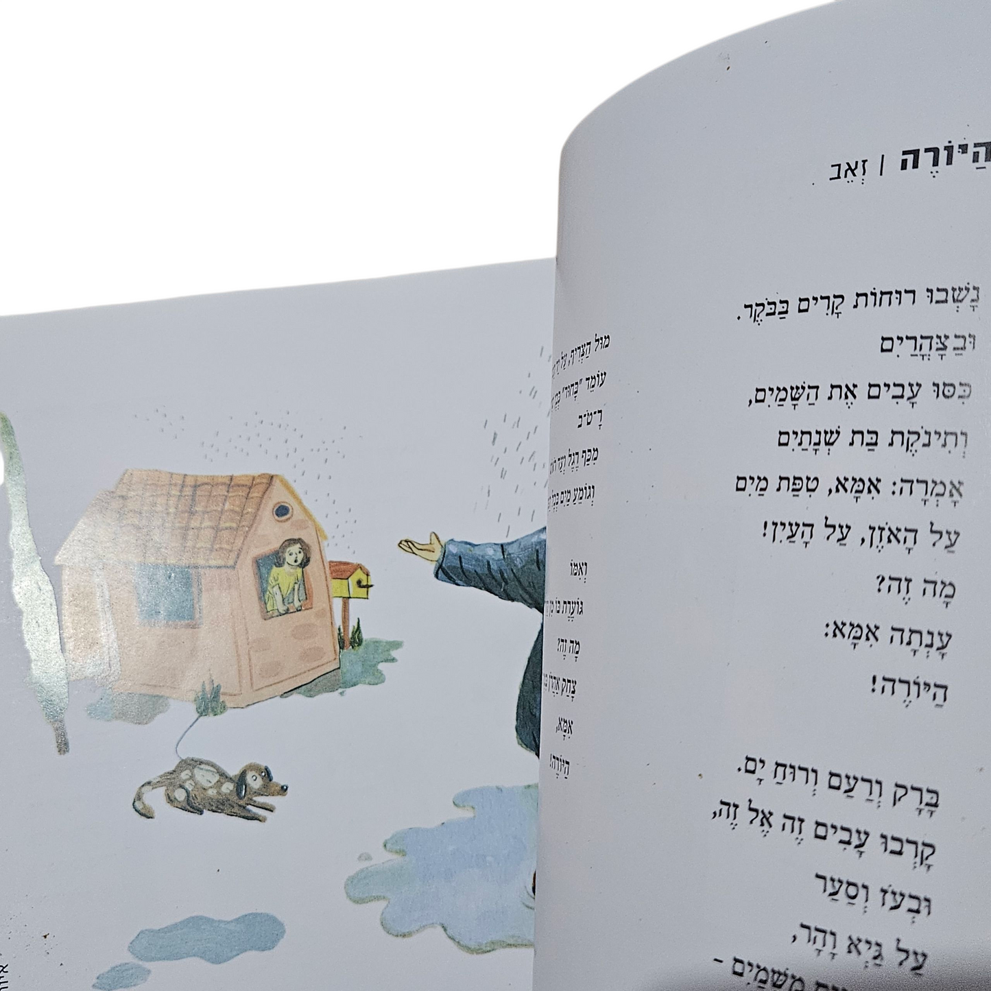 הספר הרטוב - מבחר שירי ילדים על מים, גשם וים