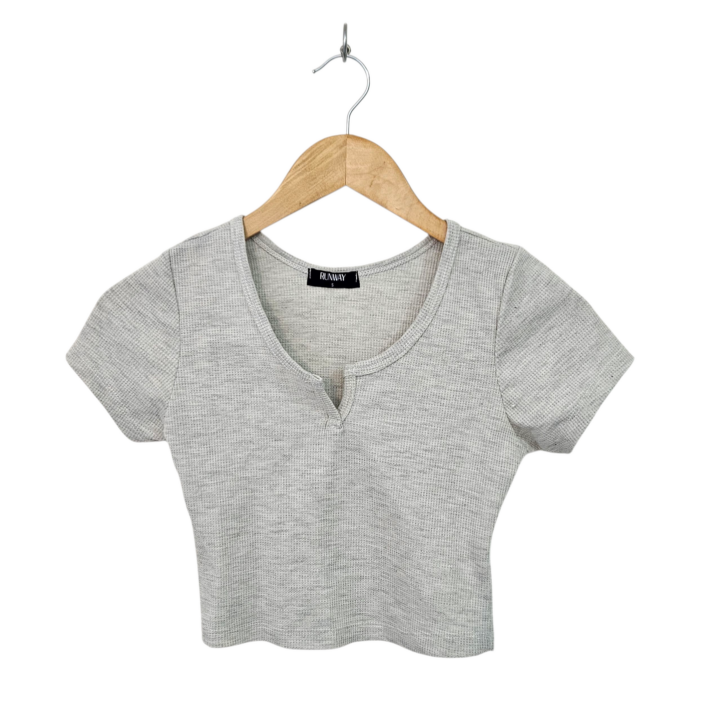 RUNWAY חולצה קצרה לאישה מידה S