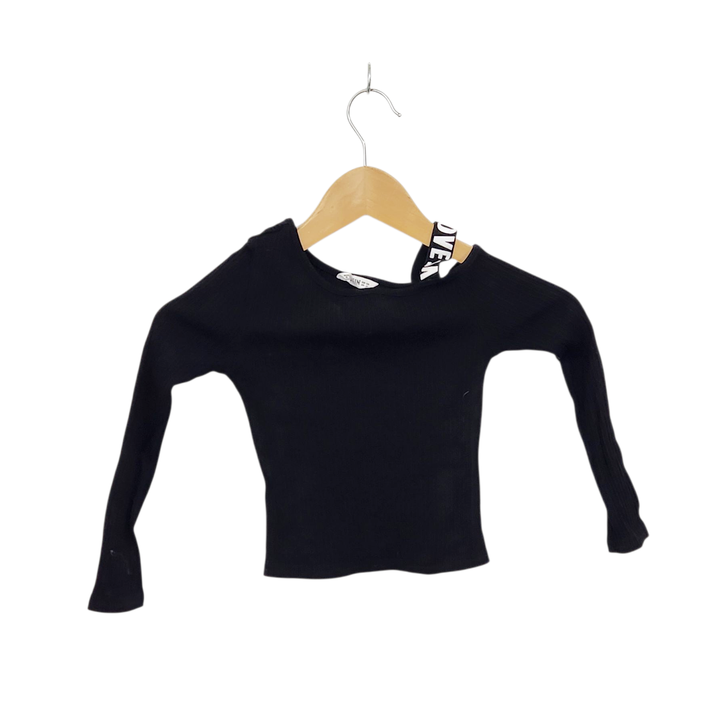 SHEIN חולצה ארוכה דקה לילדות גיל 6