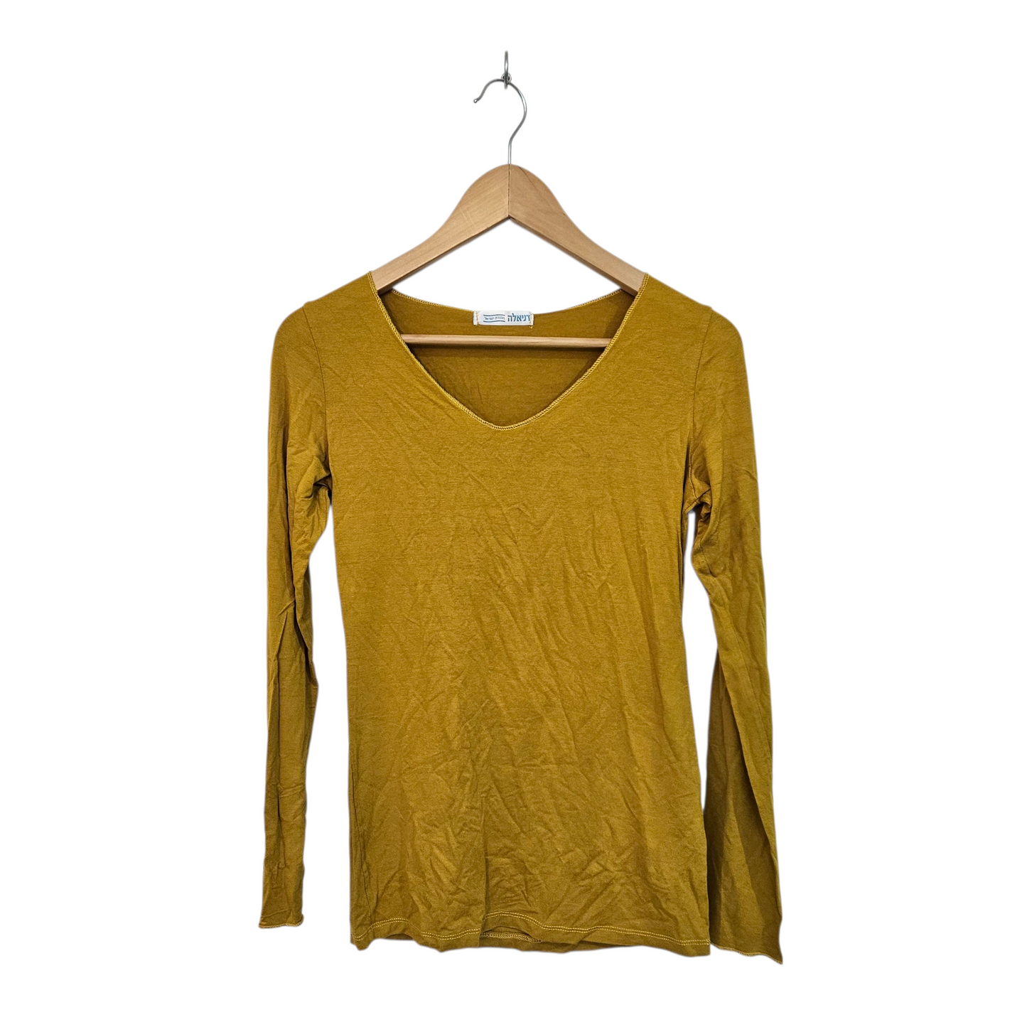 דניאלה - חולצה ארוכה דקה לאישה מידה M