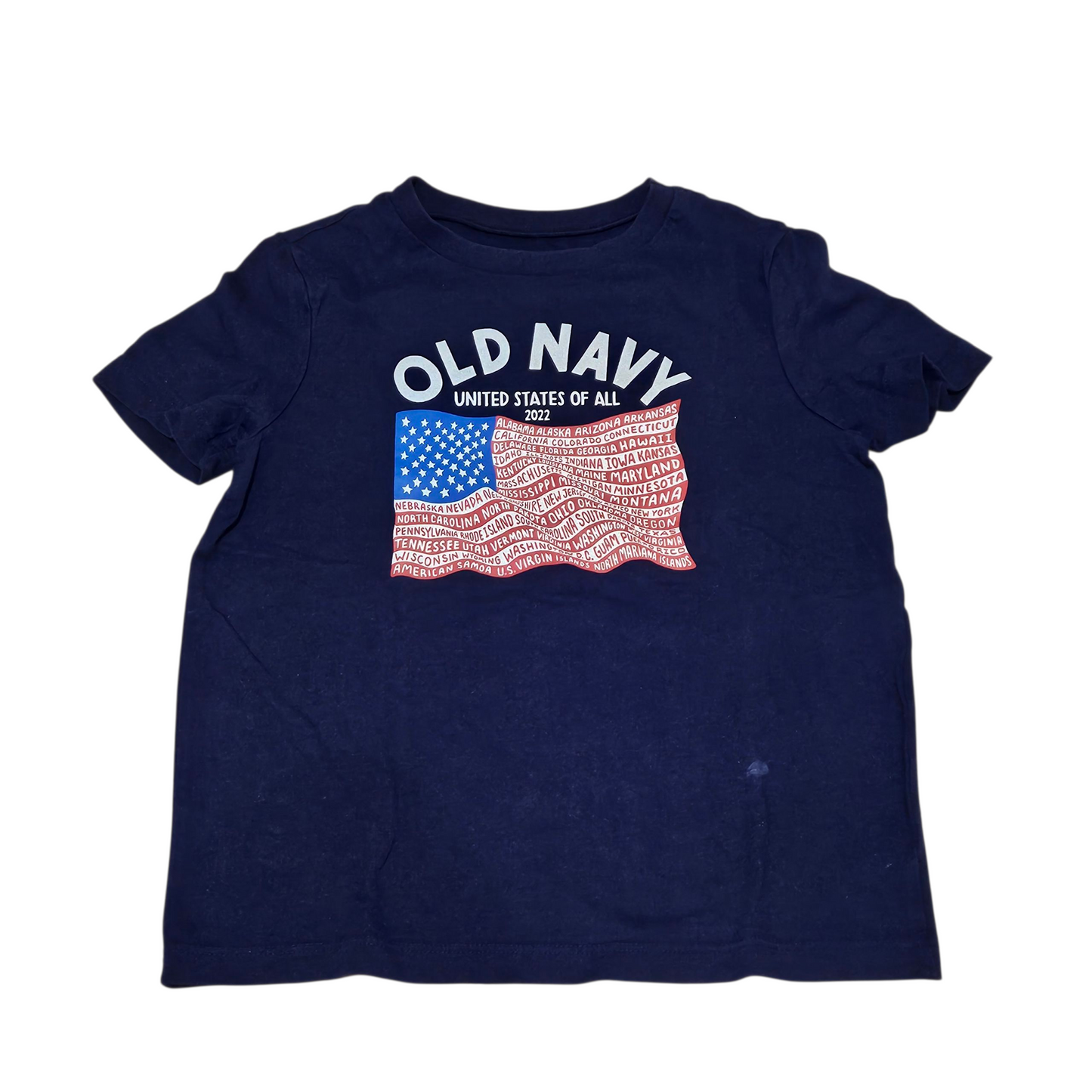 OLD NAVY חולצה קצרה לילדים גיל 5-7