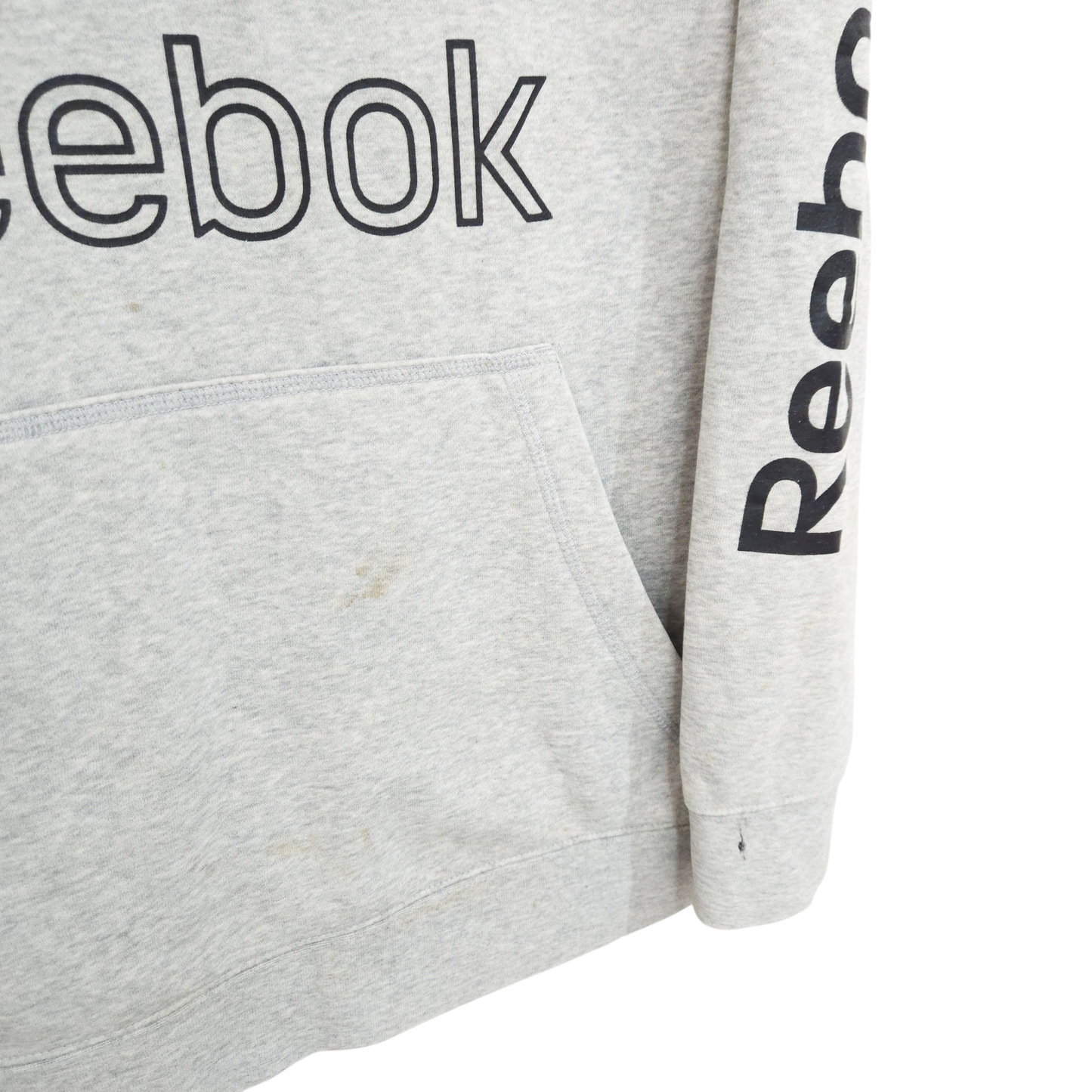 REEBOK קפוצ'ון לגבר מידה L מוכתם