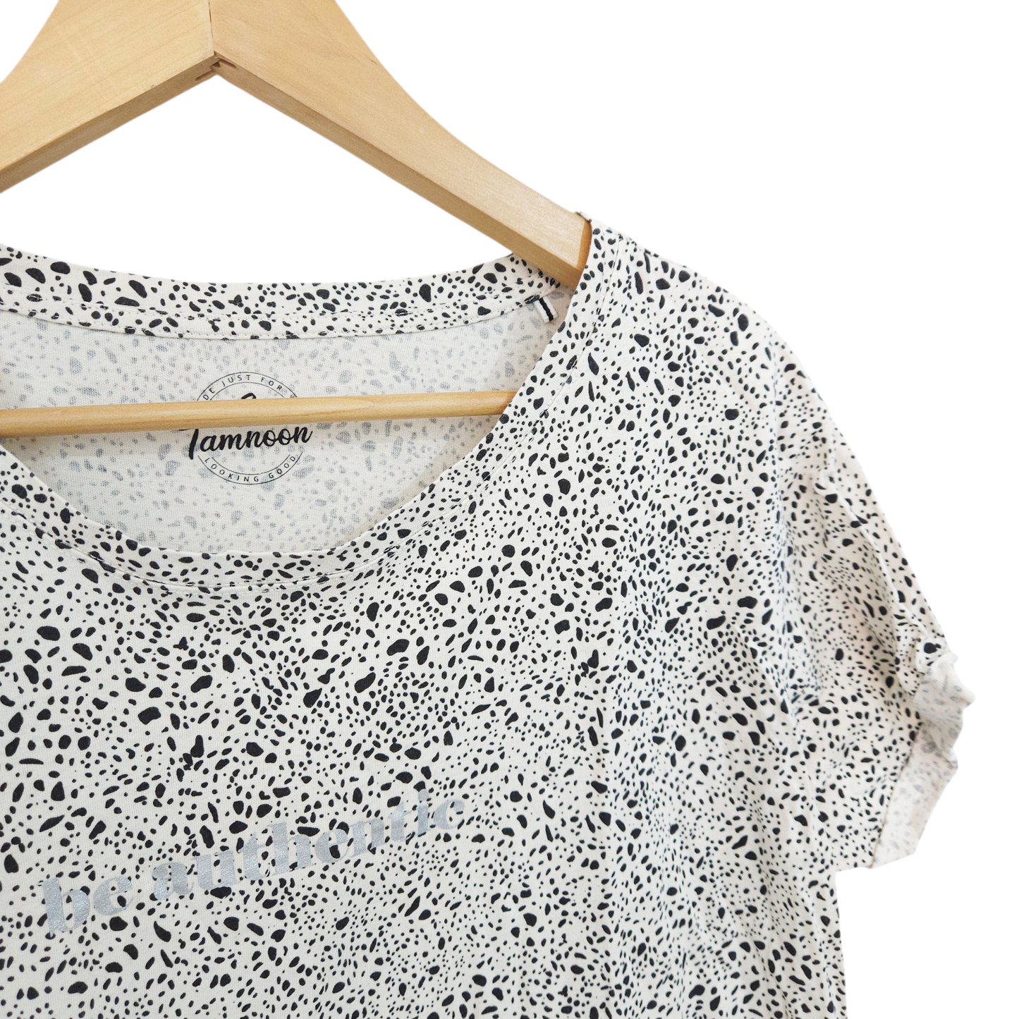 TAMNOON חולצה קצרה לאישה מידה L