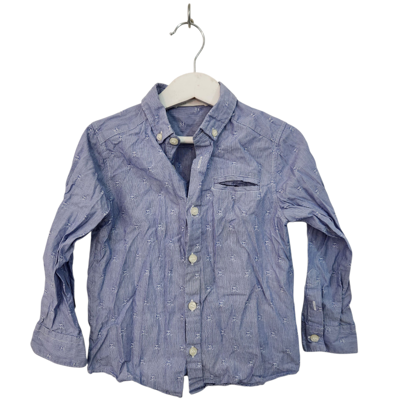 H&M חולצה מכופתרת לילדים גיל 3-4