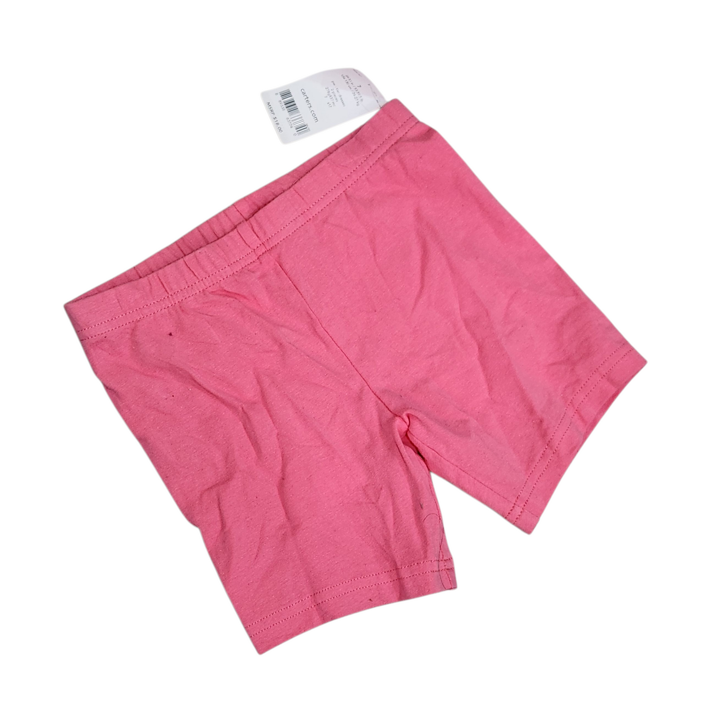 CARTER'S מכנסיים קצרים חדשים עם תווית לילדות גיל 7