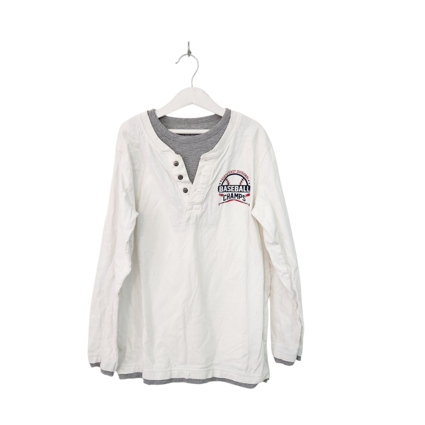 PLACE חולצה ארוכה דקה לילדים גיל 10-12