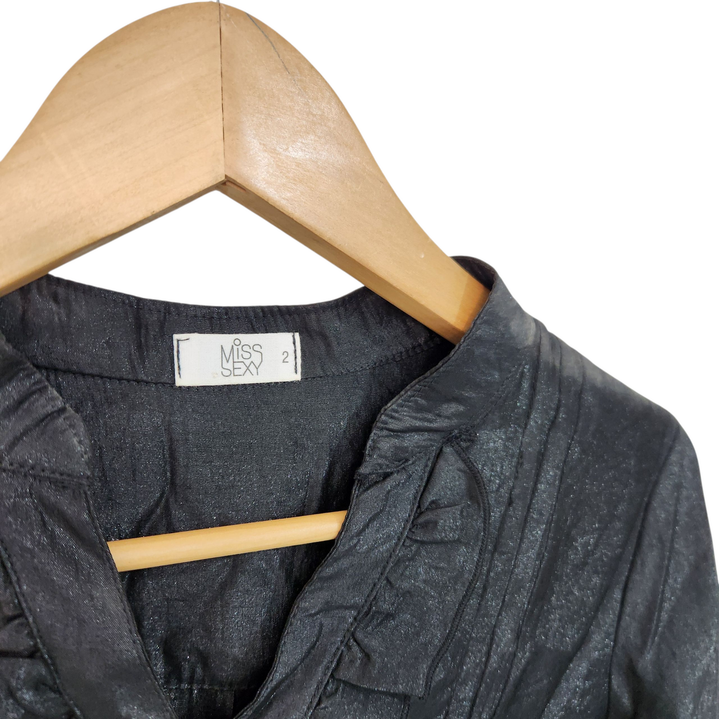 MISS SEXY חולצה ארוכה דקה לאישה מידה M