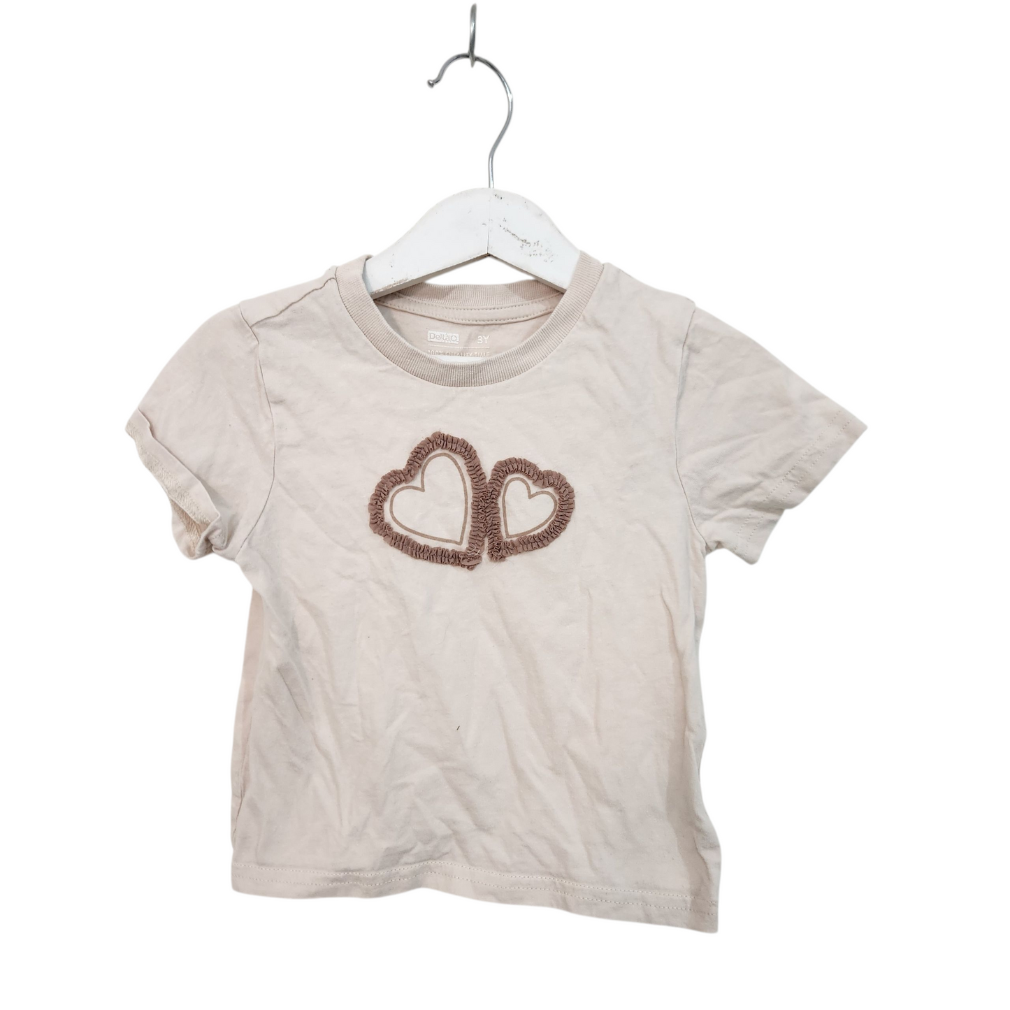 DELTA חולצה קצרה לילדות גיל 3