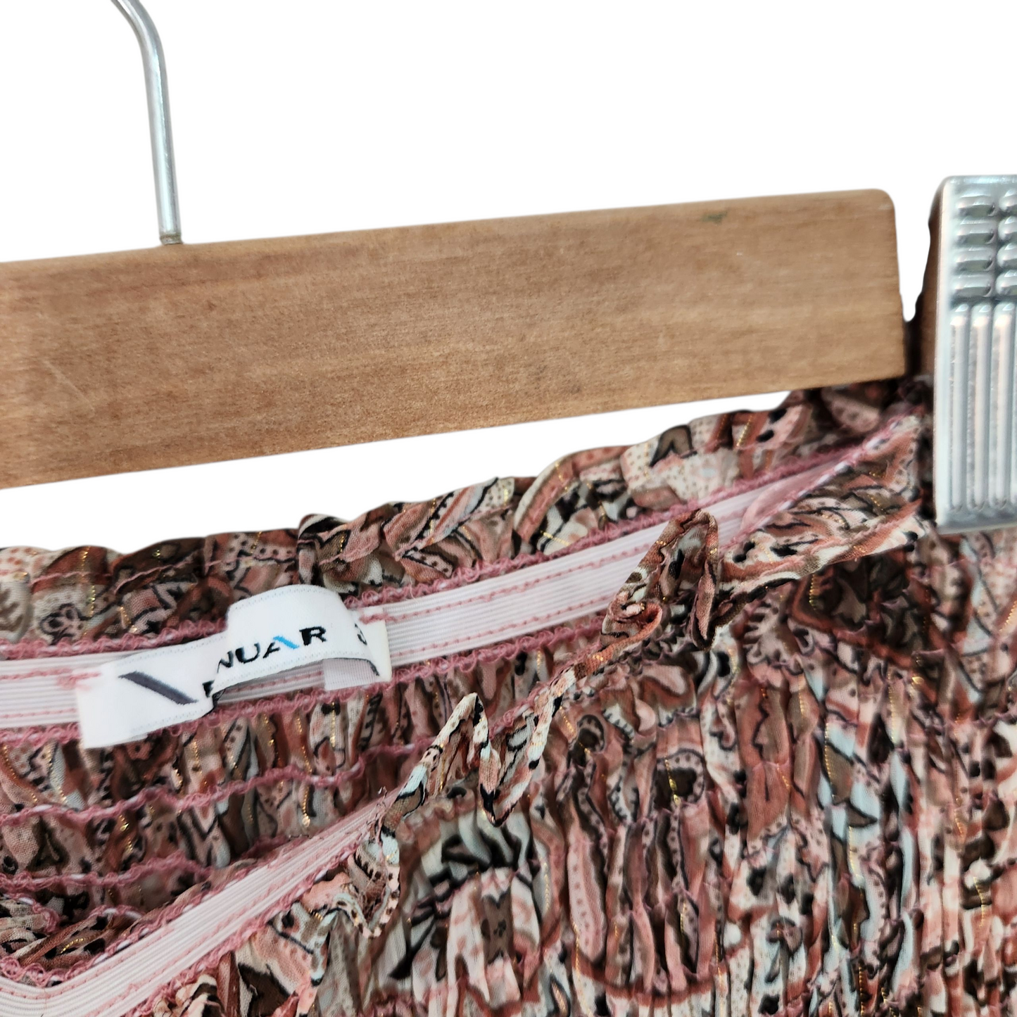 RENUAR חולצת סטרפלס לאישה מידה XS 34