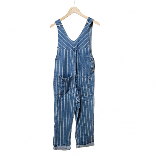 ZARA אוברול ג'ינס דק לילדות גיל 13-14