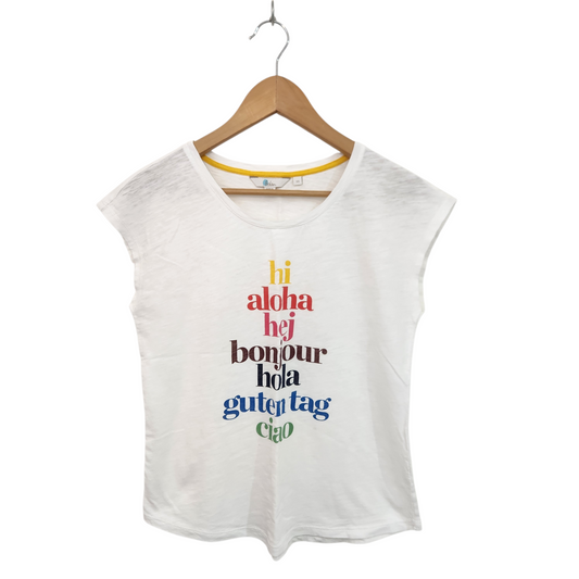 BODEN חולצה קצרה לאישה מידה XS