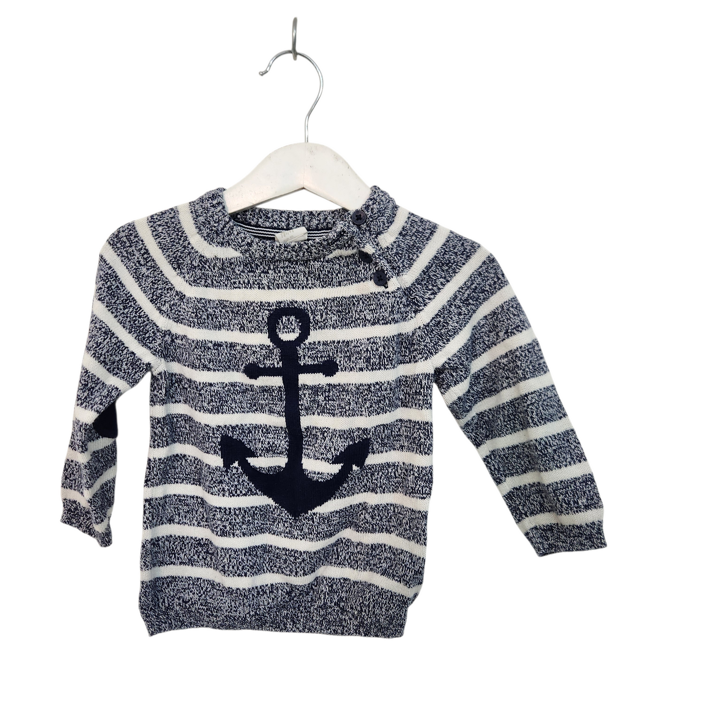 H&M חולצה ארוכה לילדים גיל 9-12 חודשים