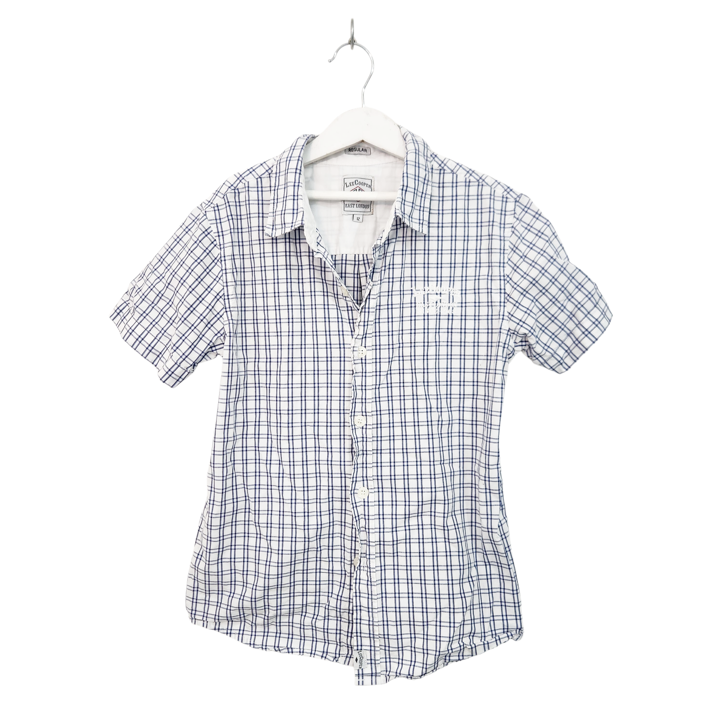 LEE COOPER חולצה קצרה מכופתרת לילדים גיל 12