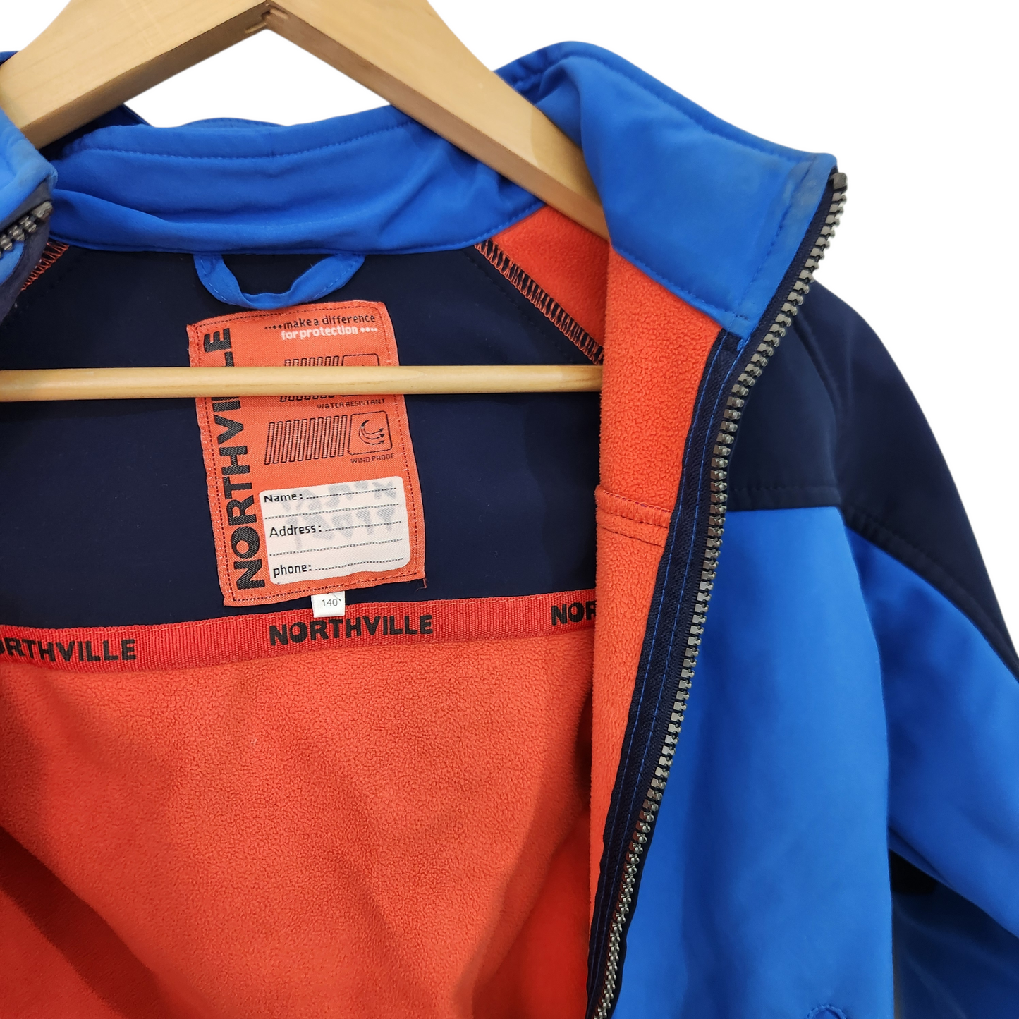 NORTHVILLE ג'קט כחול לילדים גיל 9-10