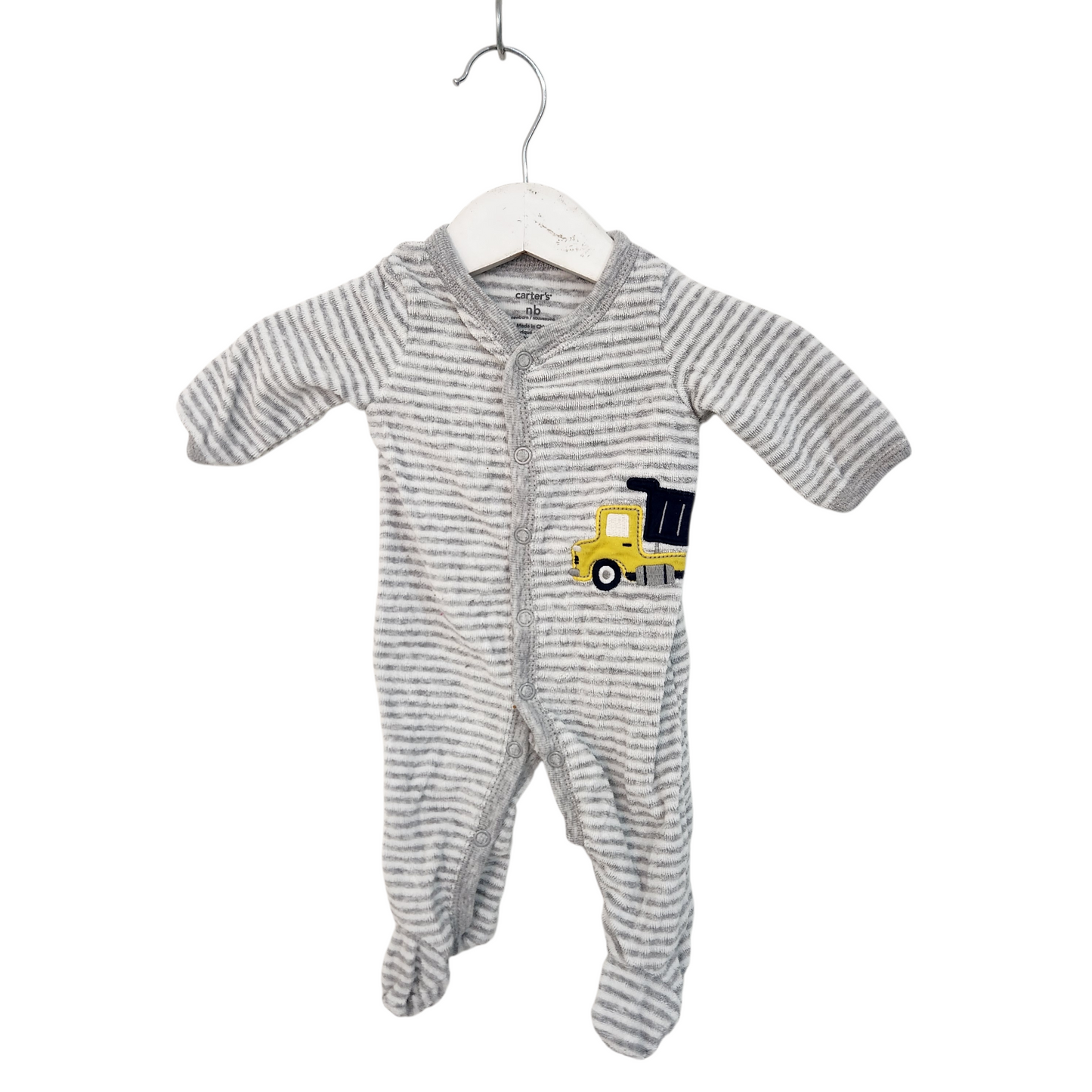 CARTER'S | אוברול פליז דק לתינוקות | NB 0-3 חודשים