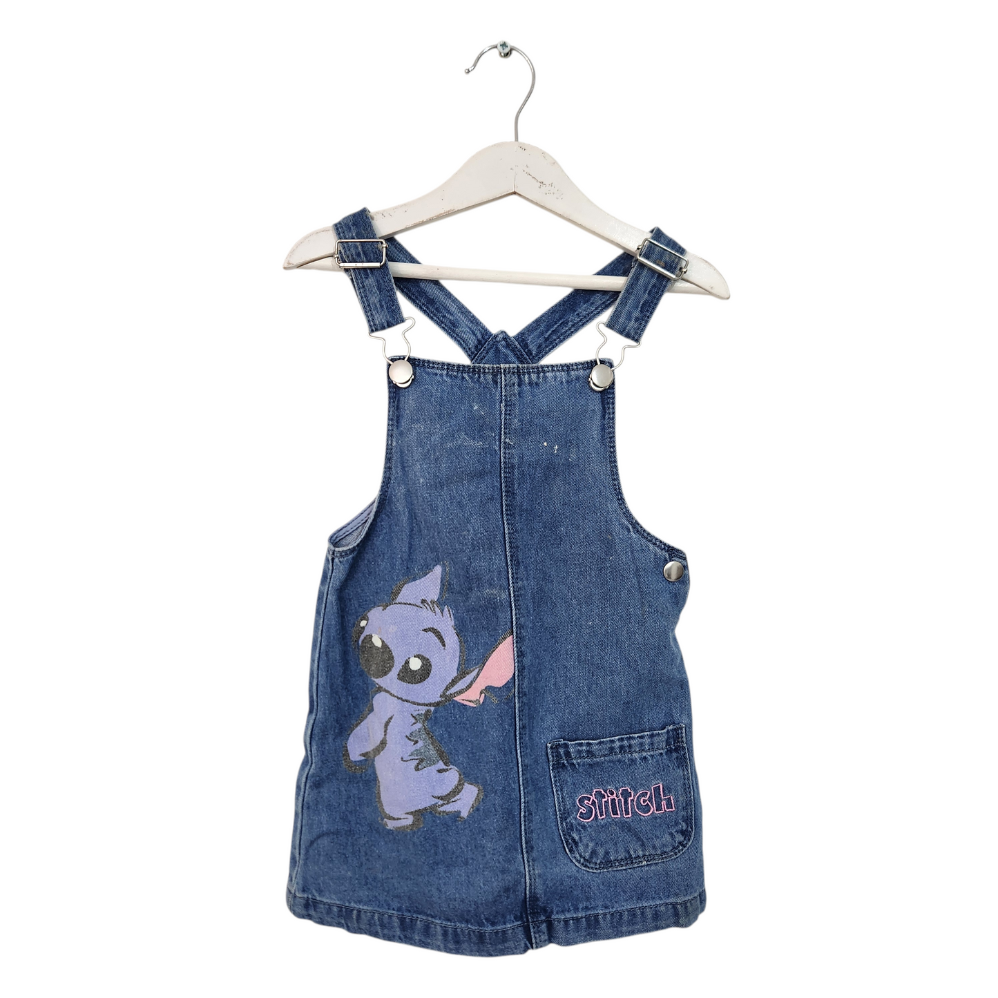 PRIMARK אוברול לילדות גיל 2-3 - מוכתם