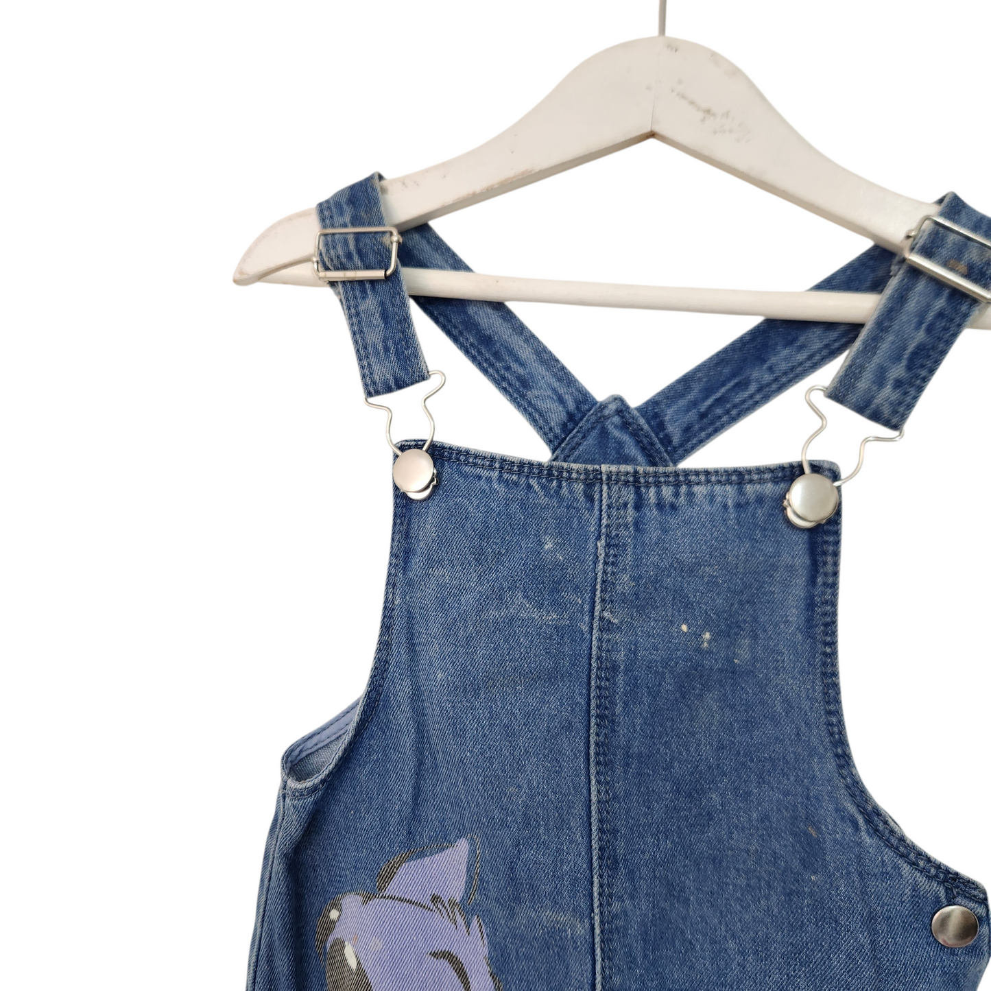 PRIMARK אוברול לילדות גיל 2-3 - מוכתם