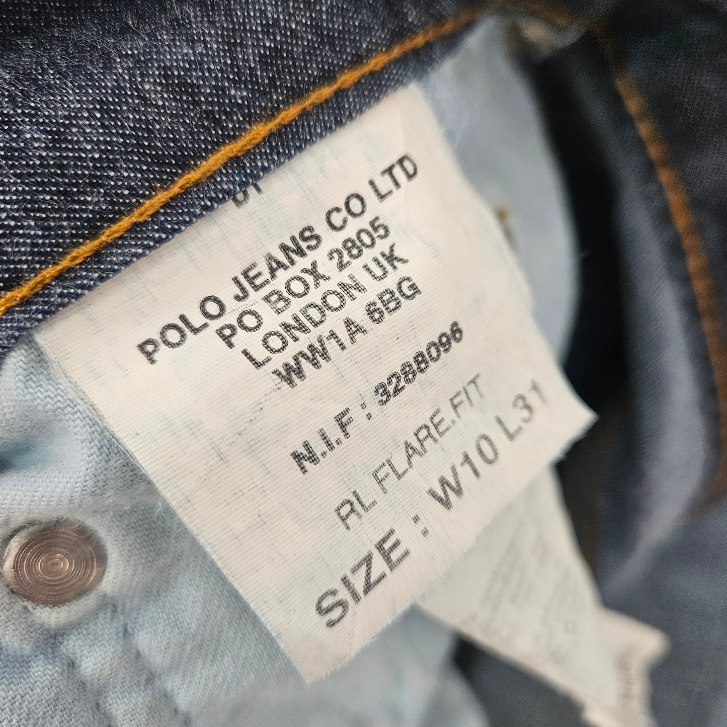 POLO JEANS RALPH LAUREN ג'ינס לאישה מידה M‏