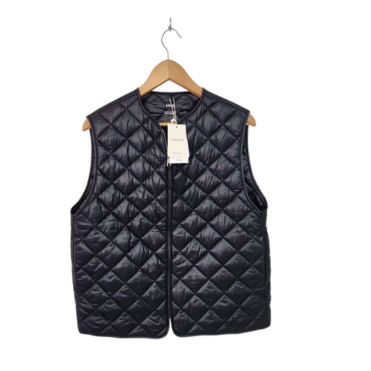 MANGO ווסט שחור חדש עם תווית לאישה מידה M