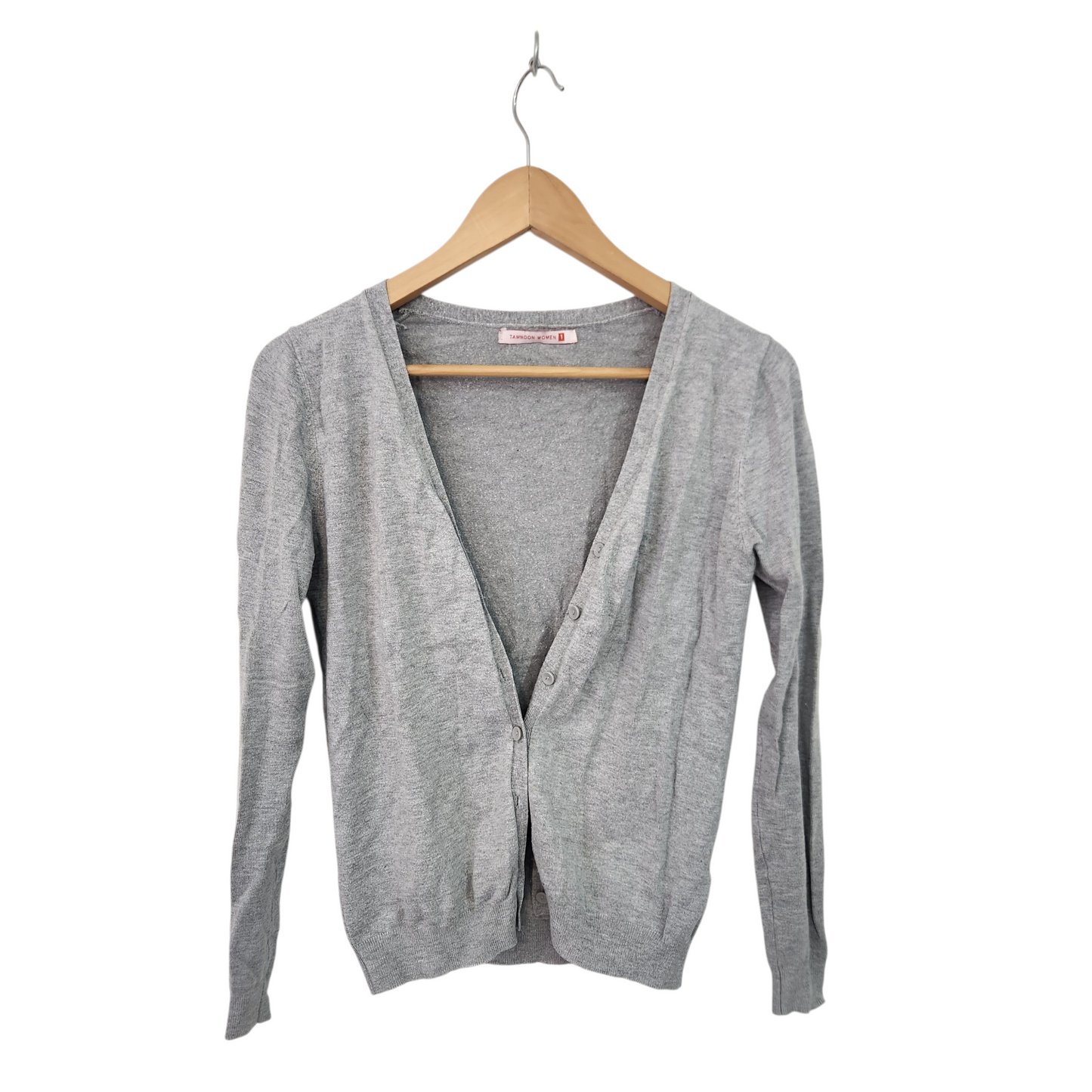 TAMNOON חולצה ארוכה דקה לאישה מידה S