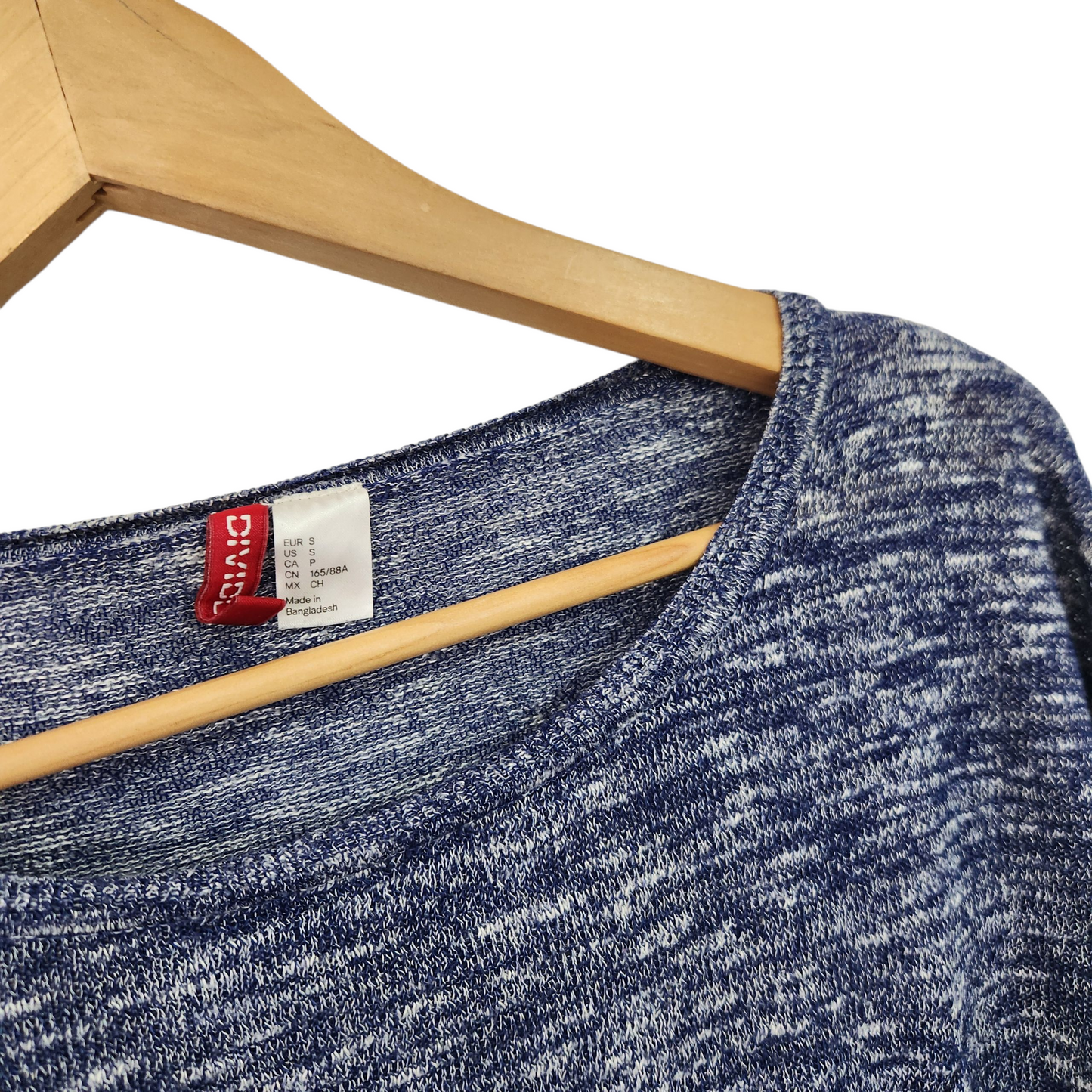 H&M חולצה ארוכה דקה לאישה מידה S