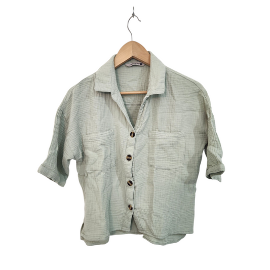 TAMNOON חולצה קצרה לאישה מידה M