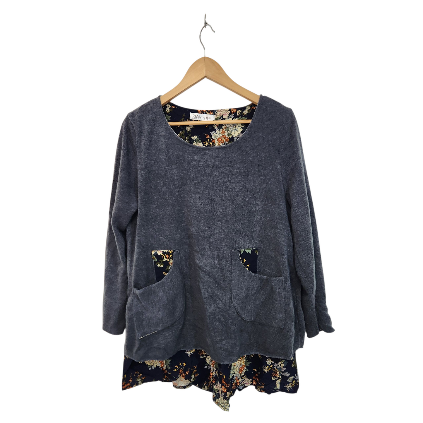 שמלה אוברסייז וינטג' לאישה מידה M