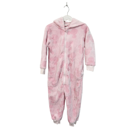 DELTA פיג'מה פליז לילדות גיל 4