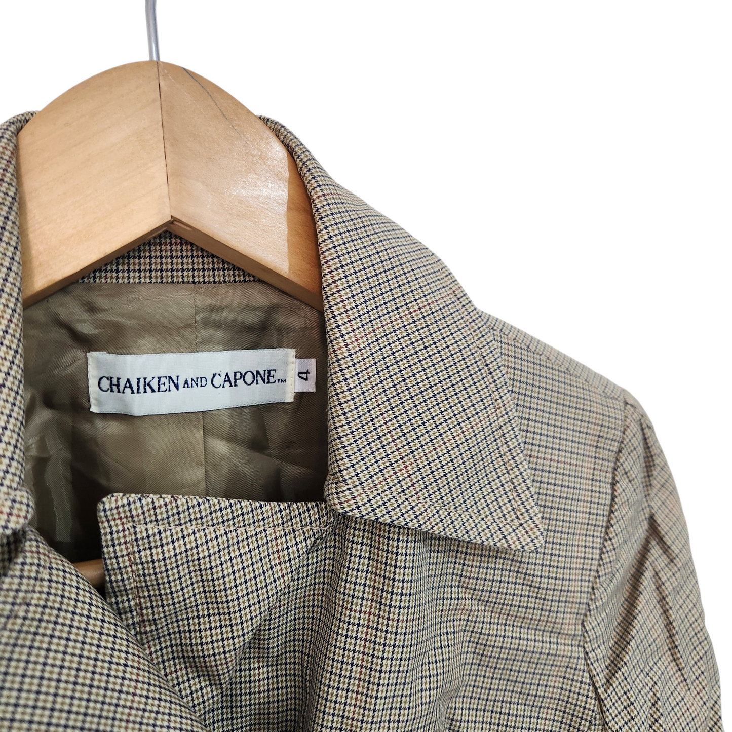 CHAIKEN & CAPONE ג'קט וינטג' לאישה מידה L