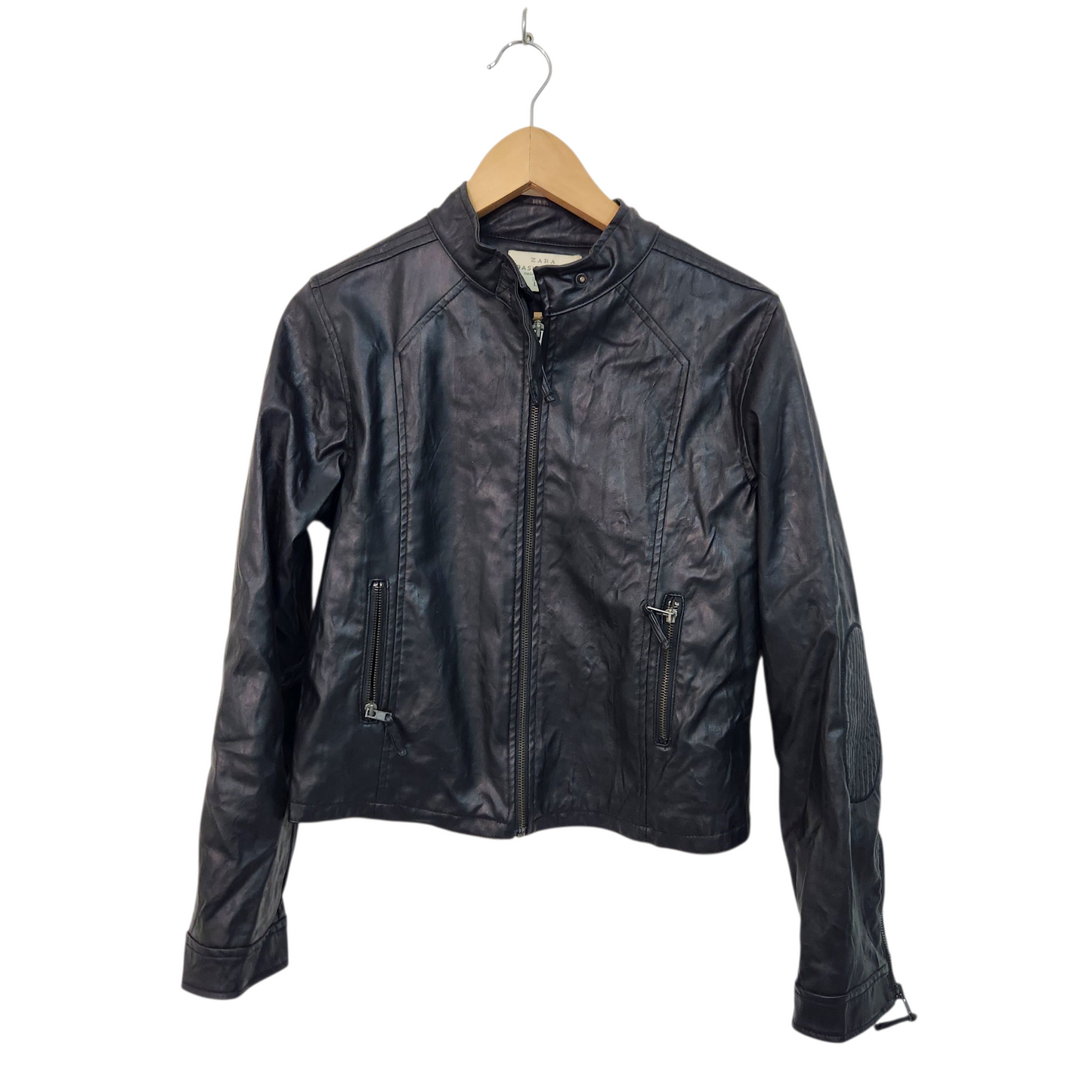 ZARA ג'קט דמוי עור לאישה מידה L