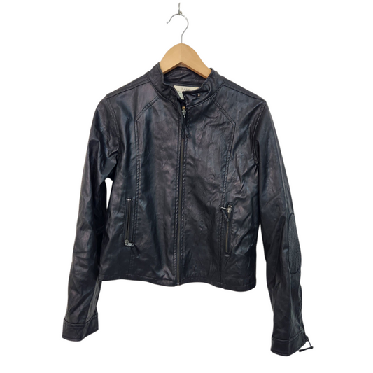 ZARA ג'קט דמוי עור לאישה מידה L