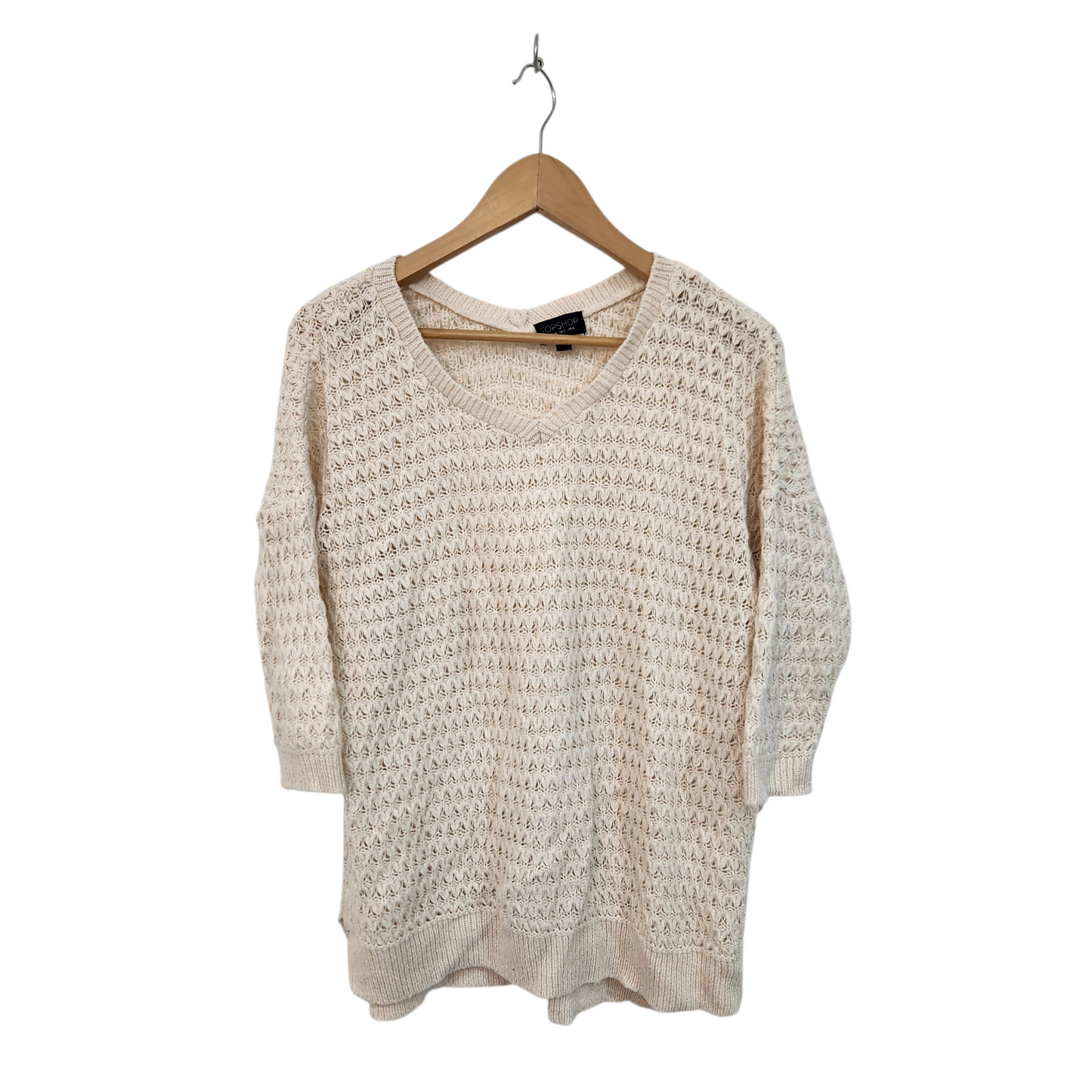 TOPSHOP סוודר אוברסייז לאישה מידה 34