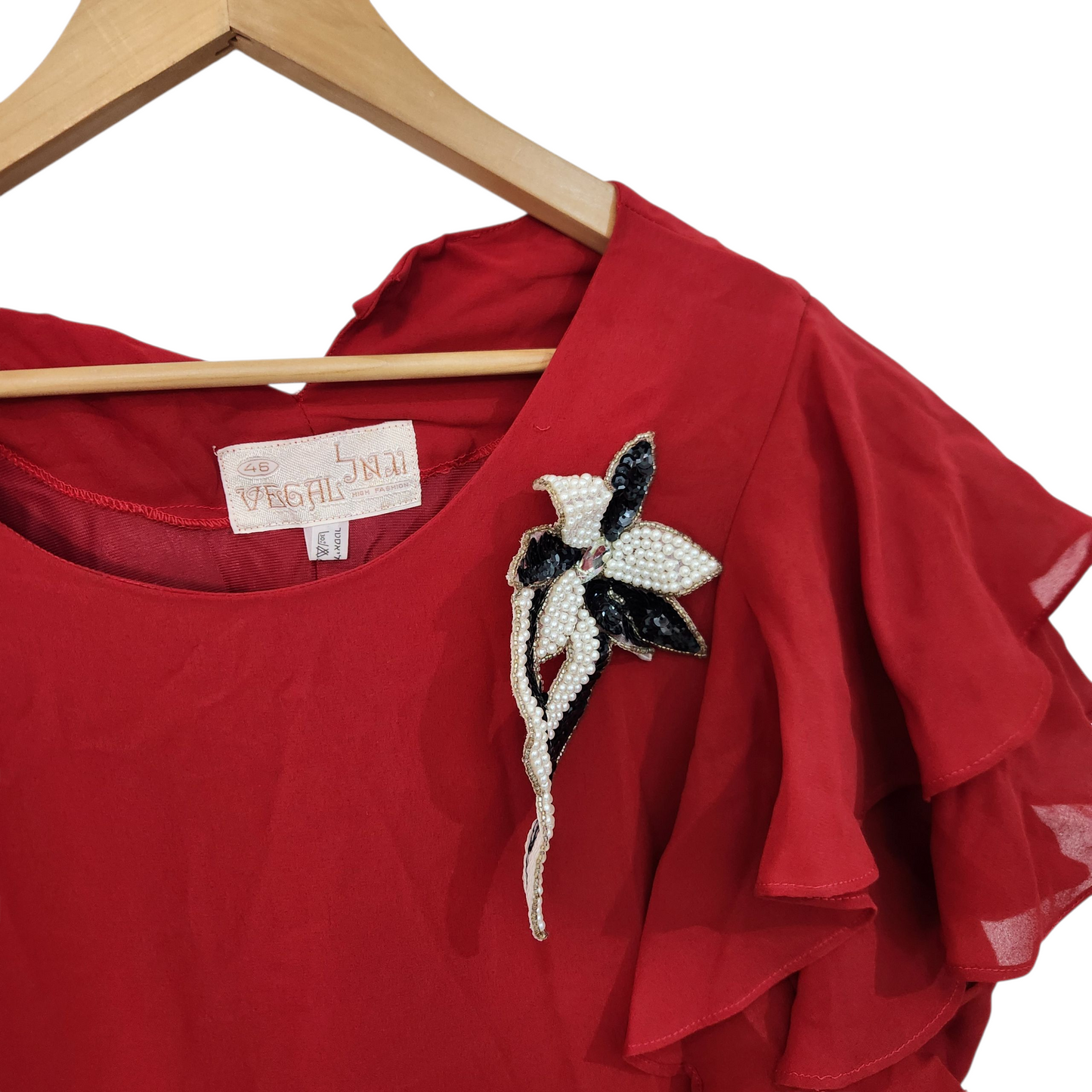 וגאל - שמלת וינטג' לאישה מידה 46