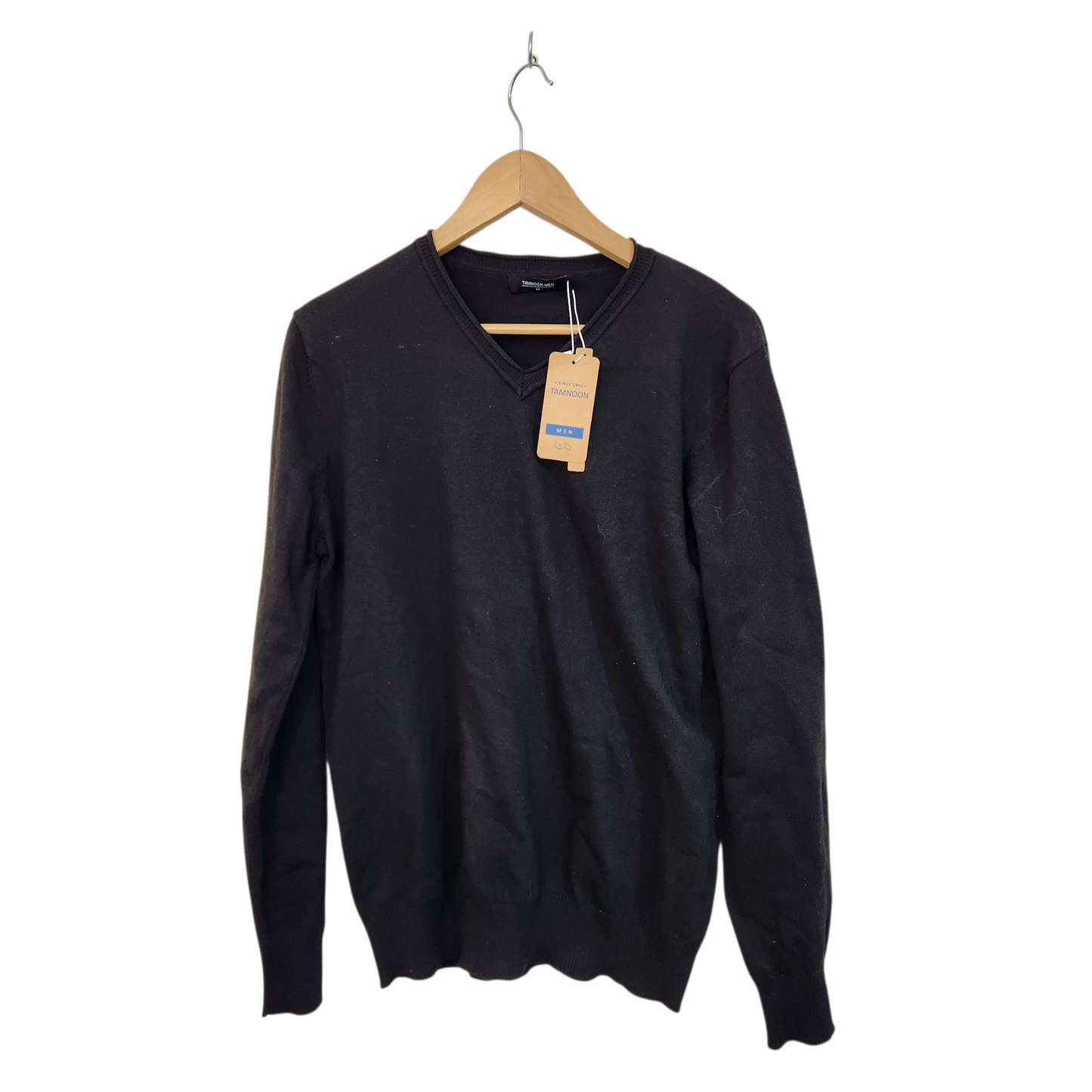 TAMNOON חולצת סריג חדשה עם תווית לגבר מידה M