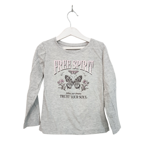 CORAL חולצה ארוכה דקה לילדות גיל 10