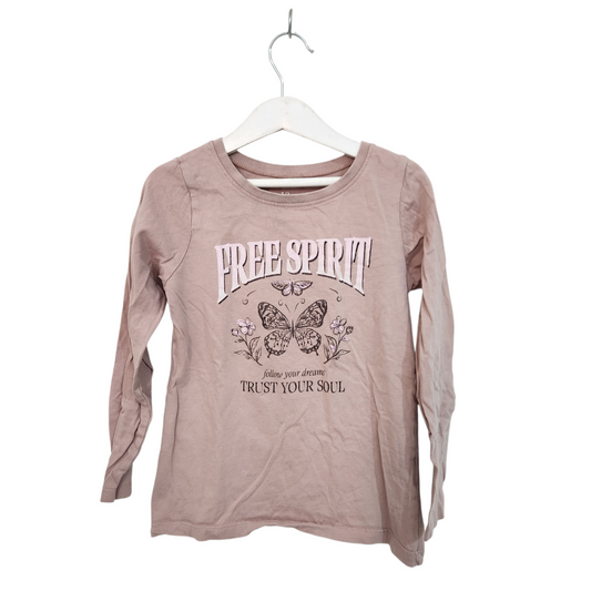 CORAL חולצה ארוכה דקה לילדות גיל 10