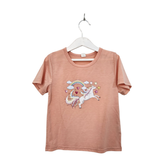 חולצה קצרה לילדות גיל 5 SHEIN