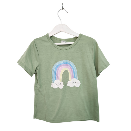 SHEIN חולצה קצרה לילדות גיל 5