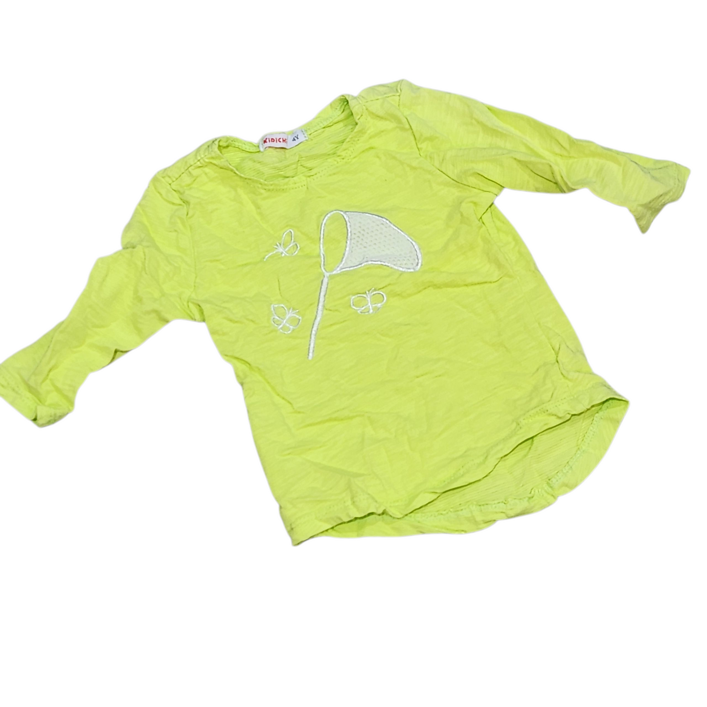 KIDCHIC חולצה ארוכה דקה לילדות גיל 4