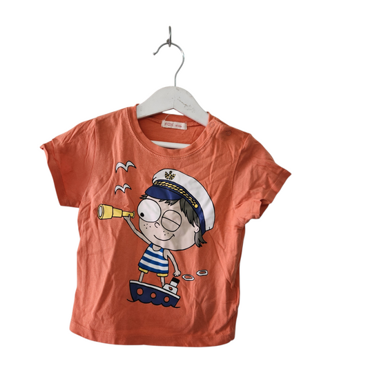 FOX חולצה קצרה לילדים גיל 18-24 חודשים