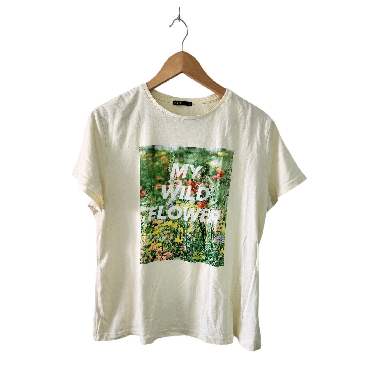 FOX חולצה קצרה לאישה מידה L