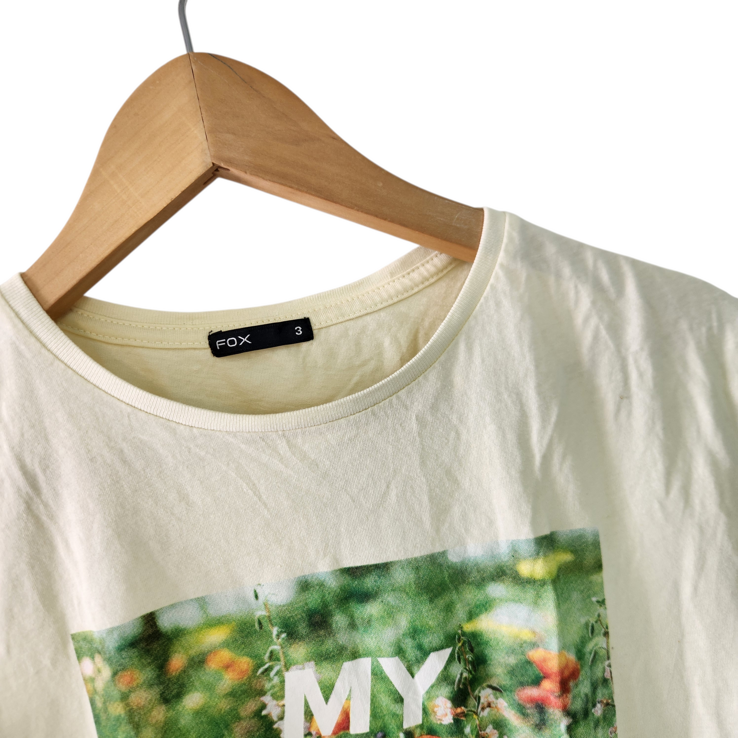 FOX חולצה קצרה לאישה מידה L