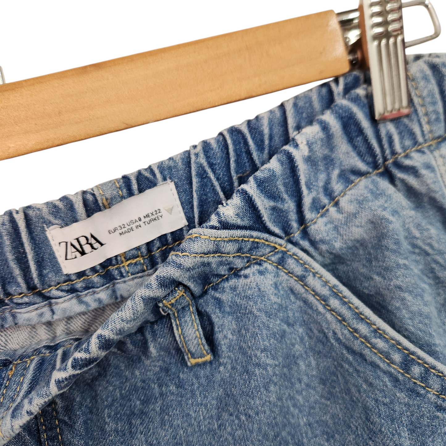 ZARA מכנסיים דקים לאשה מידה 32