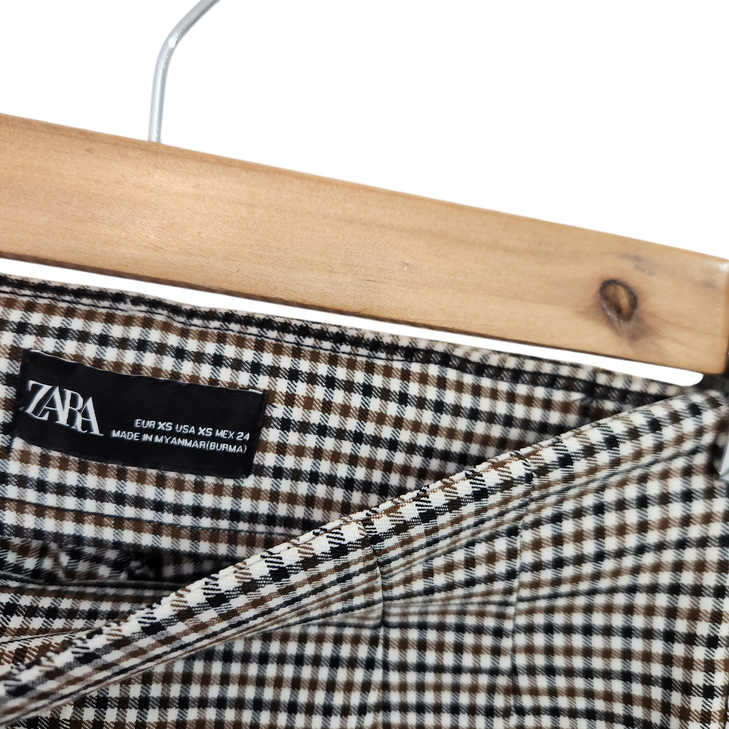 ZARA מכנסיים ארוכים לאישה מידה XS