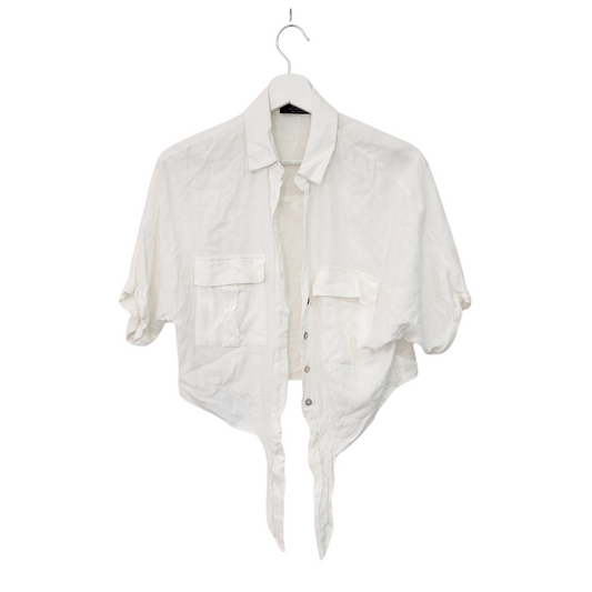 BERSHKA חולצה קצרה לאישה מידה S