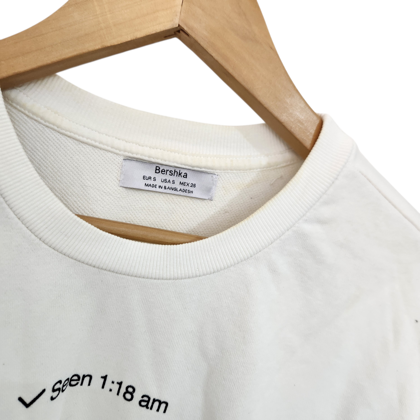 BERSHKA פוטר דק לאישה מידה S