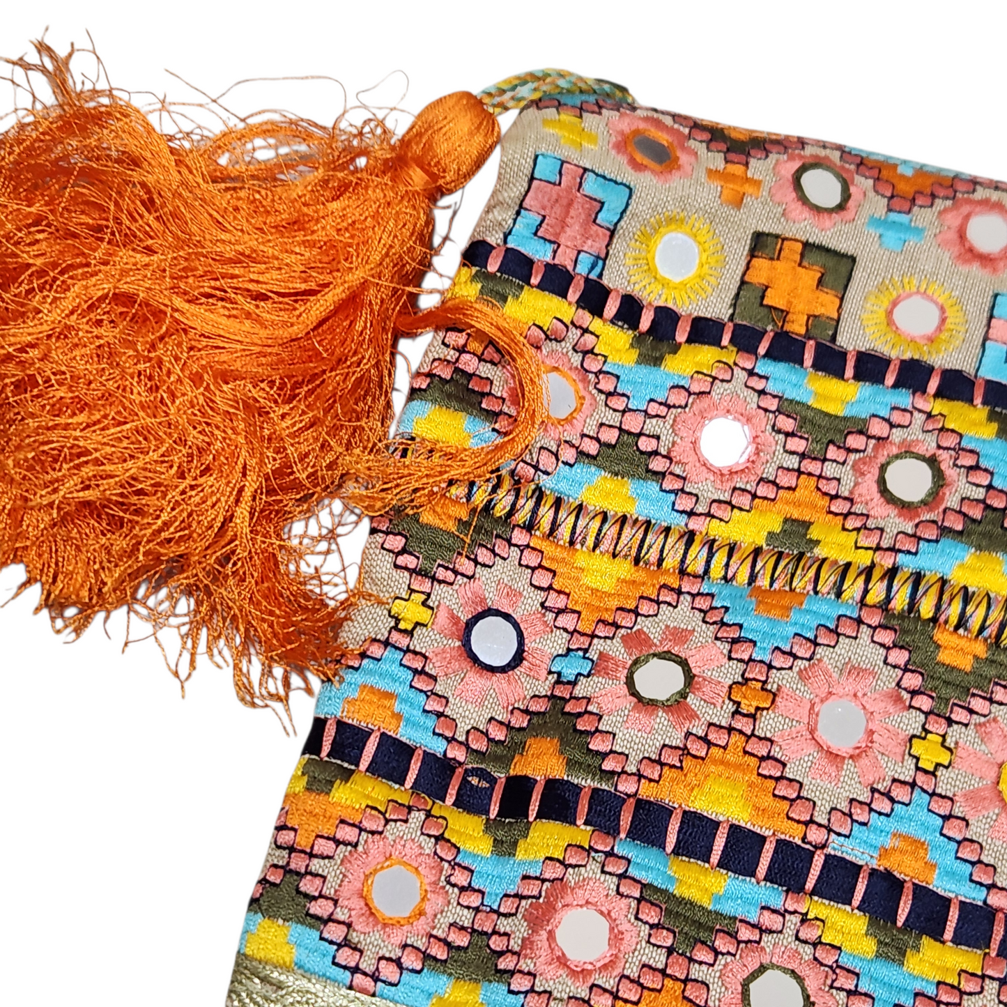 MANGO תיק צד אתני